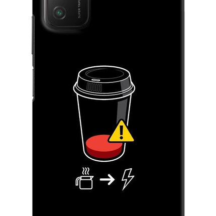 Coffee Poco M3 Hard Case Back Cover by Casekaro