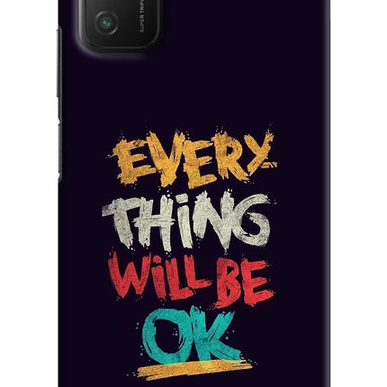 Everything Will Be Ok Poco M3 Hard Case Back Cover by Casekaro
