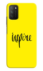Inspire Poco M3 Hard Case Back Cover by Casekaro