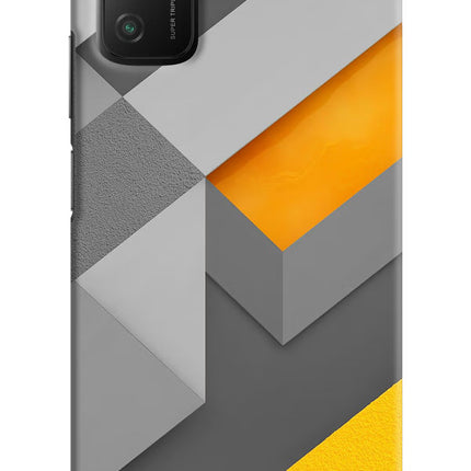 Abstract Poco M3 Hard Case Back Cover by Casekaro
