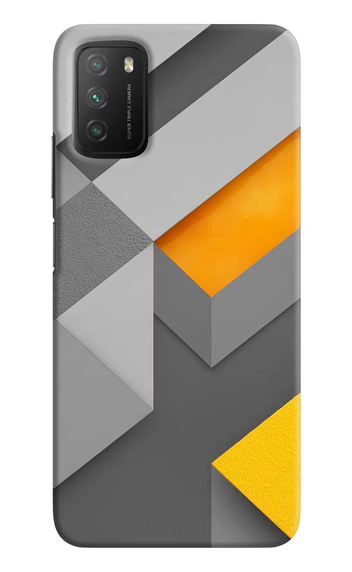 Abstract Poco M3 Hard Case Back Cover by Casekaro