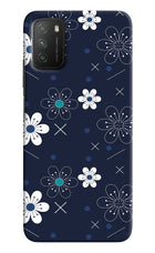 Flowers Poco M3 Hard Case Back Cover by Casekaro
