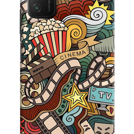 Cinema Abstract Poco M3 Hard Case Back Cover by Casekaro