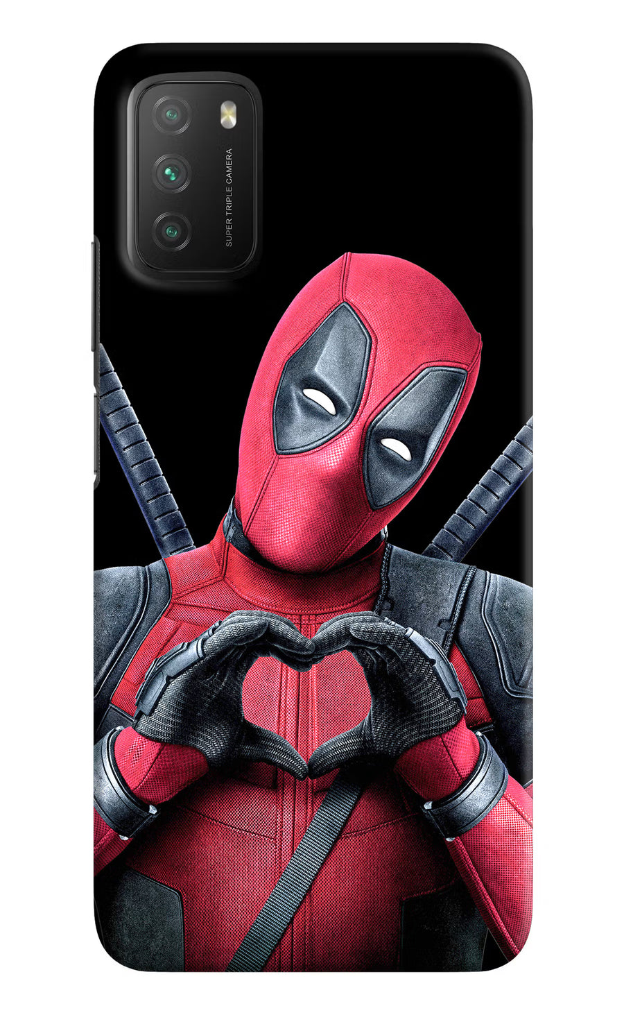 Deadpool Poco M3 Back Cover, Hard case