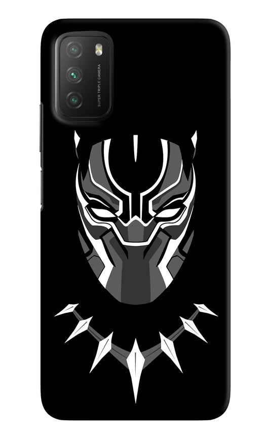 Black Panther Poco M3 Hard Case Back Cover by Casekaro