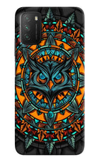 Angry Owl Art Poco M3 Hard Case Back Cover by Casekaro