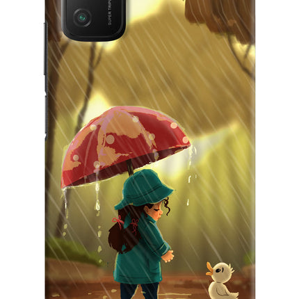 Rainy Day Poco M3 Hard Case Back Cover by Casekaro