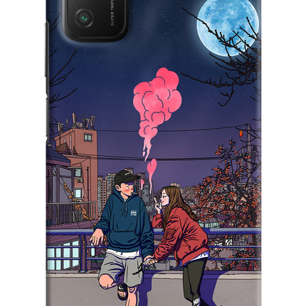 Chilling Couple Poco M3 Hard Case Back Cover by Casekaro