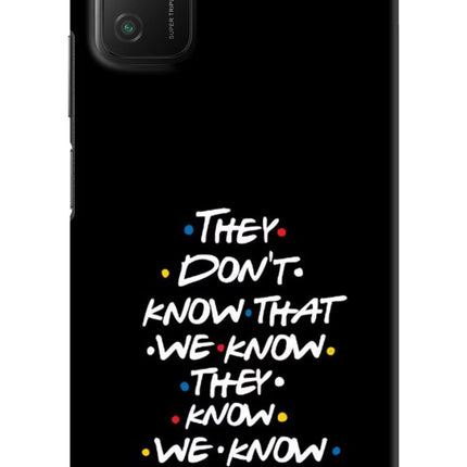 FRIENDS Dialogue Poco M3 Hard Case Back Cover by Casekaro