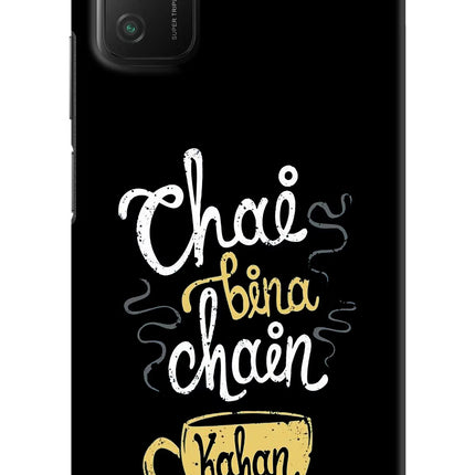 Chai Bina Chain Kaha Re Poco M3 Hard Case Back Cover by Casekaro