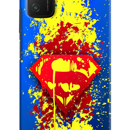 Superman logo Poco M3 Hard Case Back Cover by Casekaro