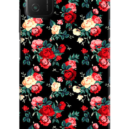 Rose Pattern Poco M3 Hard Case Back Cover by Casekaro