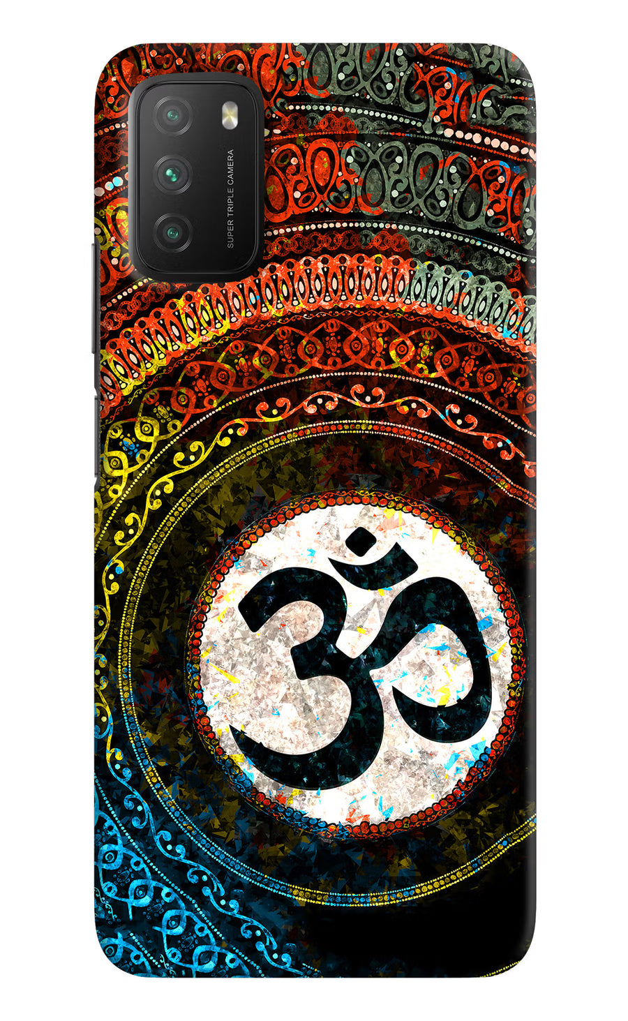 Om Cultural Poco M3 Back Cover, Hard case