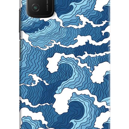Blue Waves Poco M3 Hard Case Back Cover by Casekaro