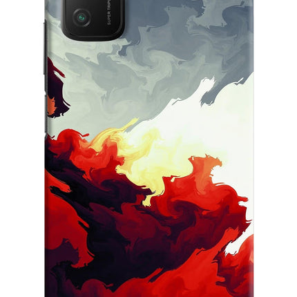 Fire Cloud Poco M3 Hard Case Back Cover by Casekaro