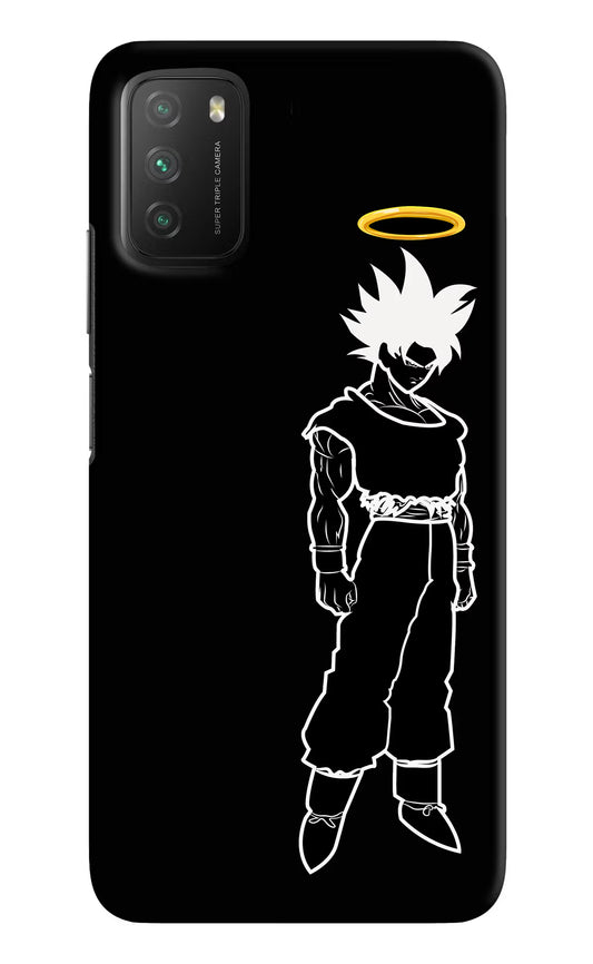 DBS Character Poco M3 Hard Case Back Cover by Casekaro