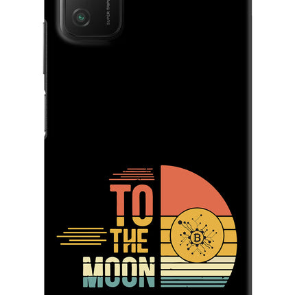To the Moon Poco M3 Hard Case Back Cover by Casekaro