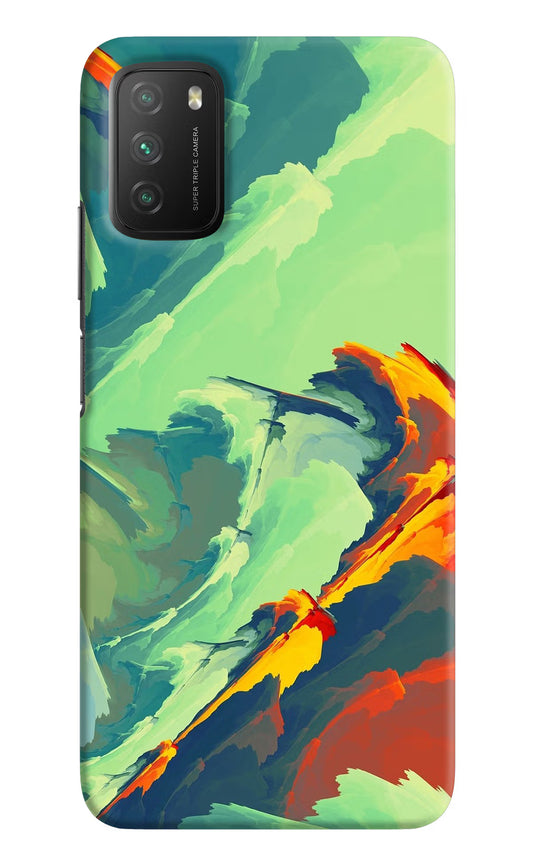 Paint Art Poco M3 Hard Case Back Cover by Casekaro