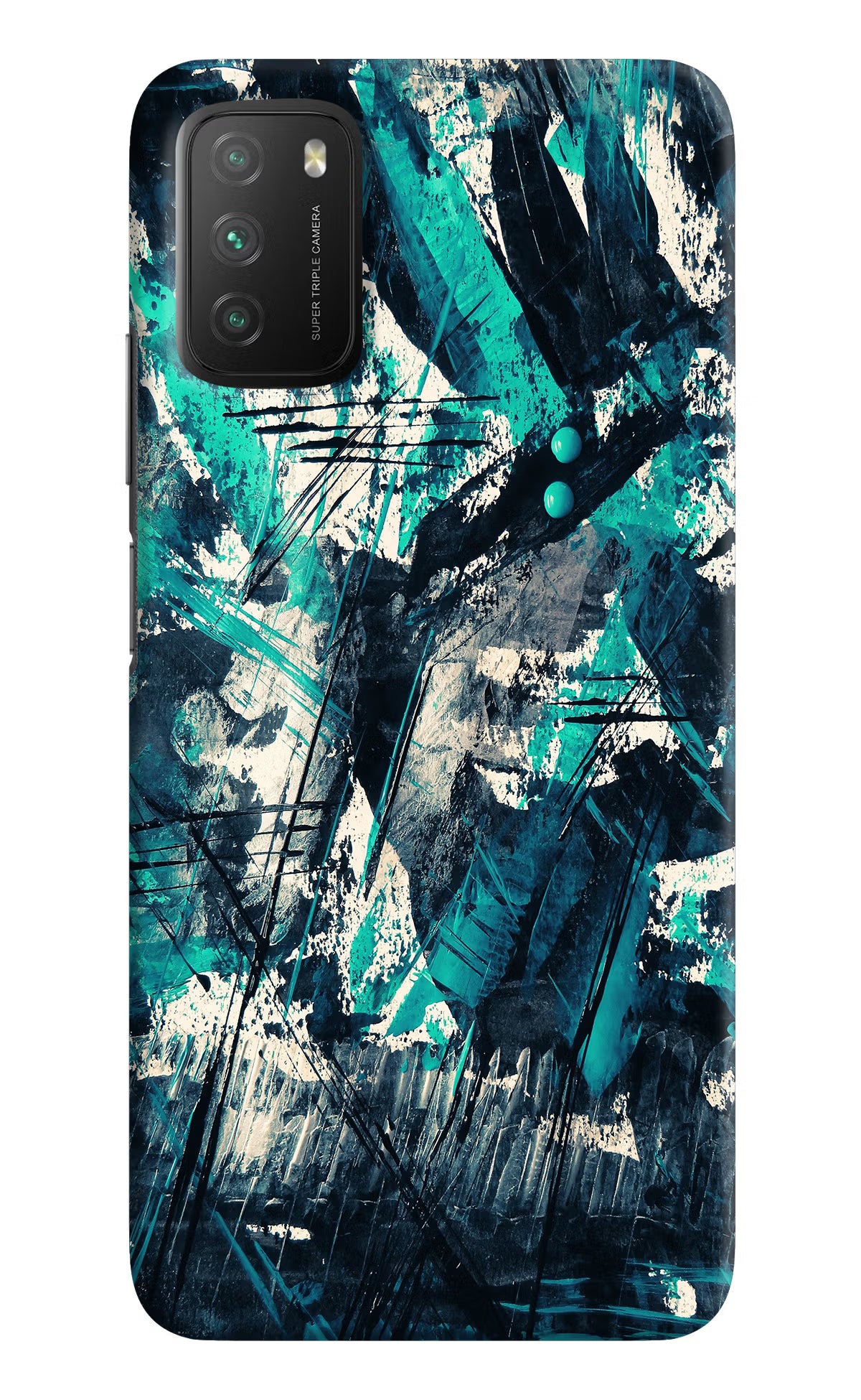 Artwork Poco M3 Hard Case Back Cover by Casekaro