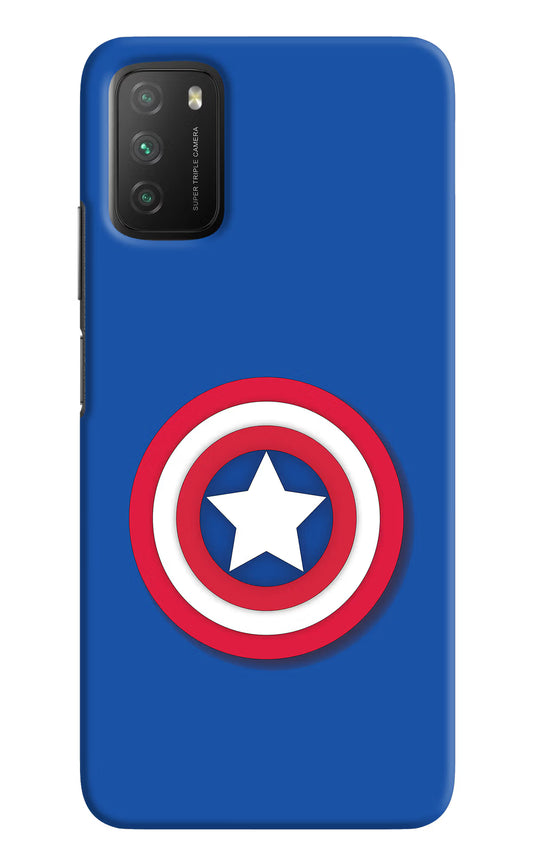 Shield Poco M3 Hard Case Back Cover by Casekaro