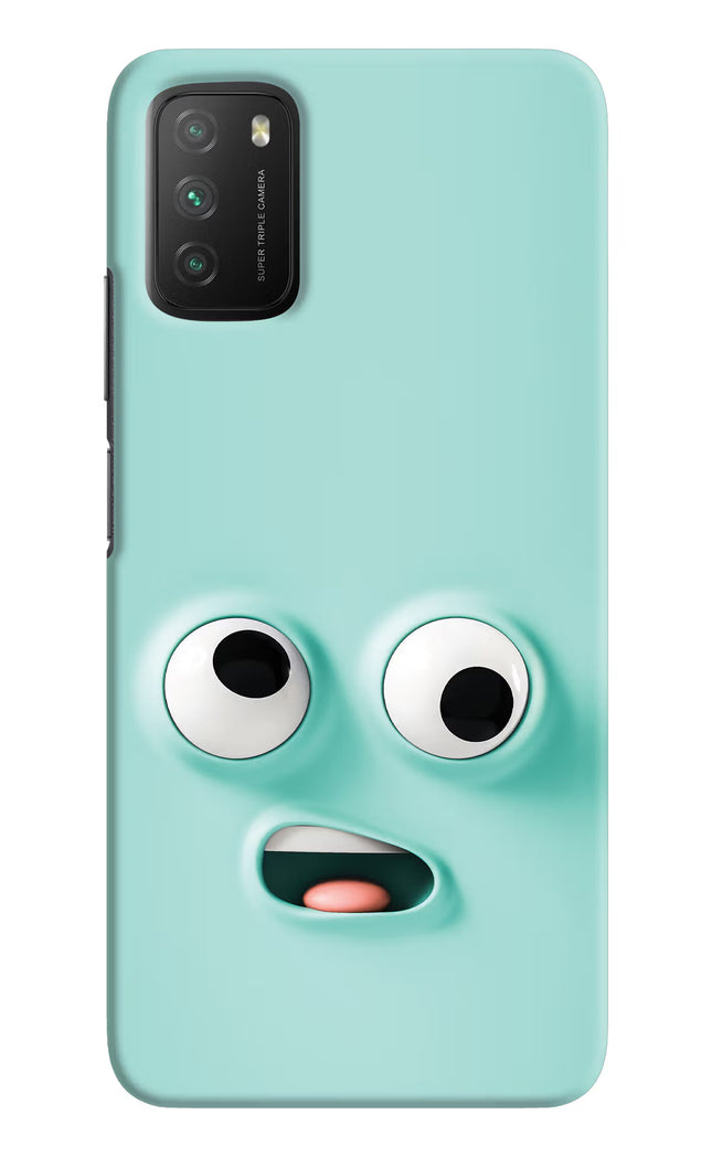 Funny Cartoon Poco M3 Hard Case Back Cover by Casekaro