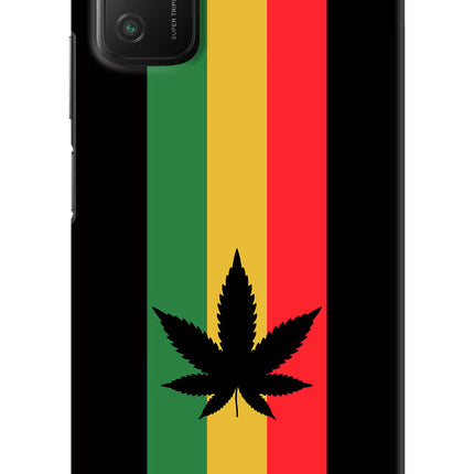 Weed Flag Poco M3 Hard Case Back Cover by Casekaro
