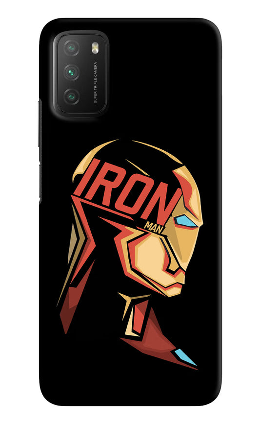 IronMan Poco M3 Hard Case Back Cover by Casekaro