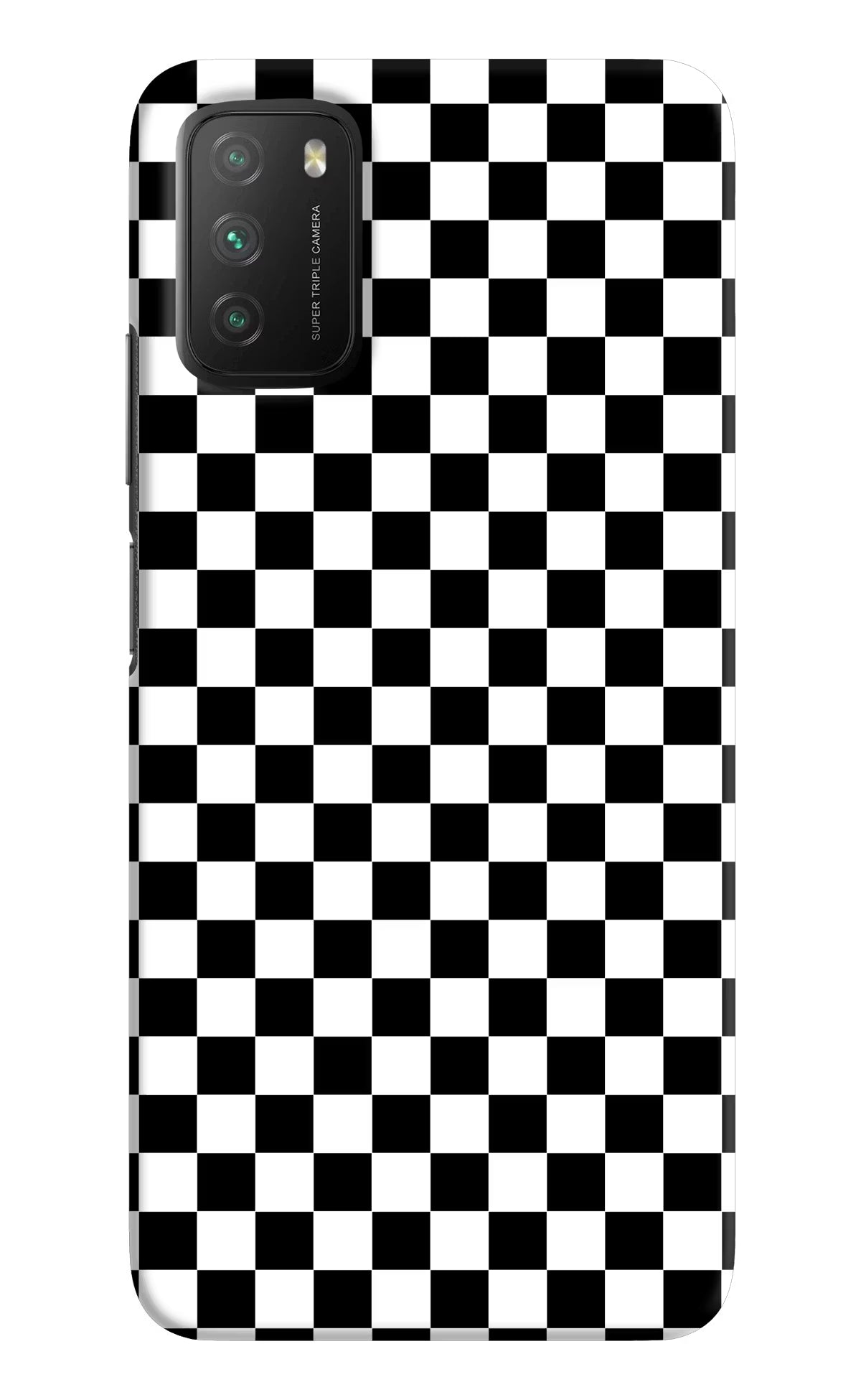Chess Board Poco M3 Hard Case Back Cover by Casekaro
