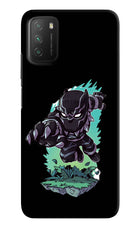 Black Panther Poco M3 Hard Case Back Cover by Casekaro