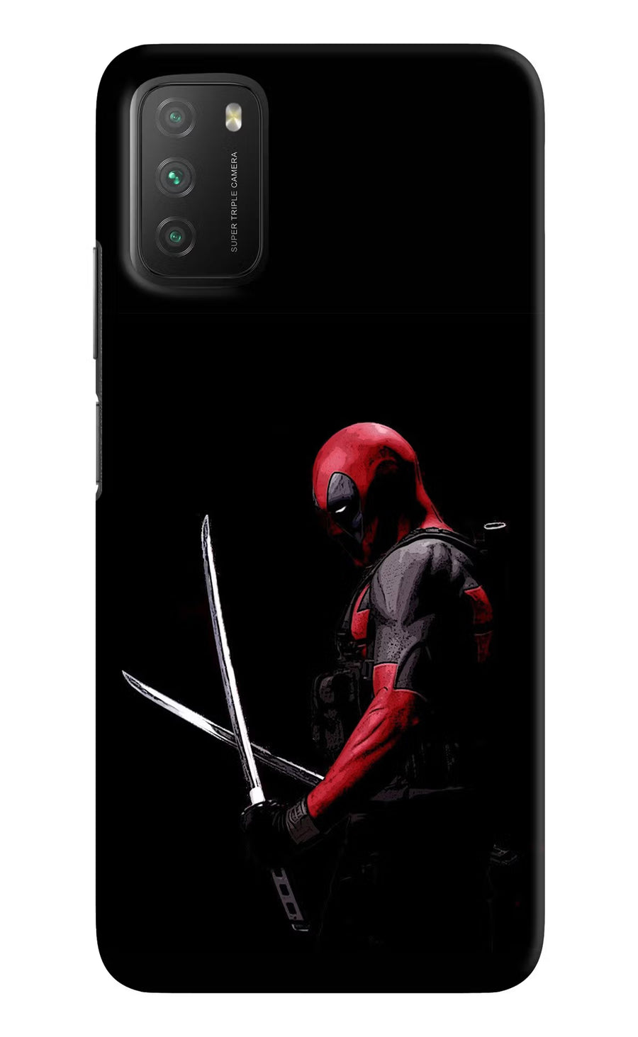Deadpool Poco M3 Back Cover, Hard case