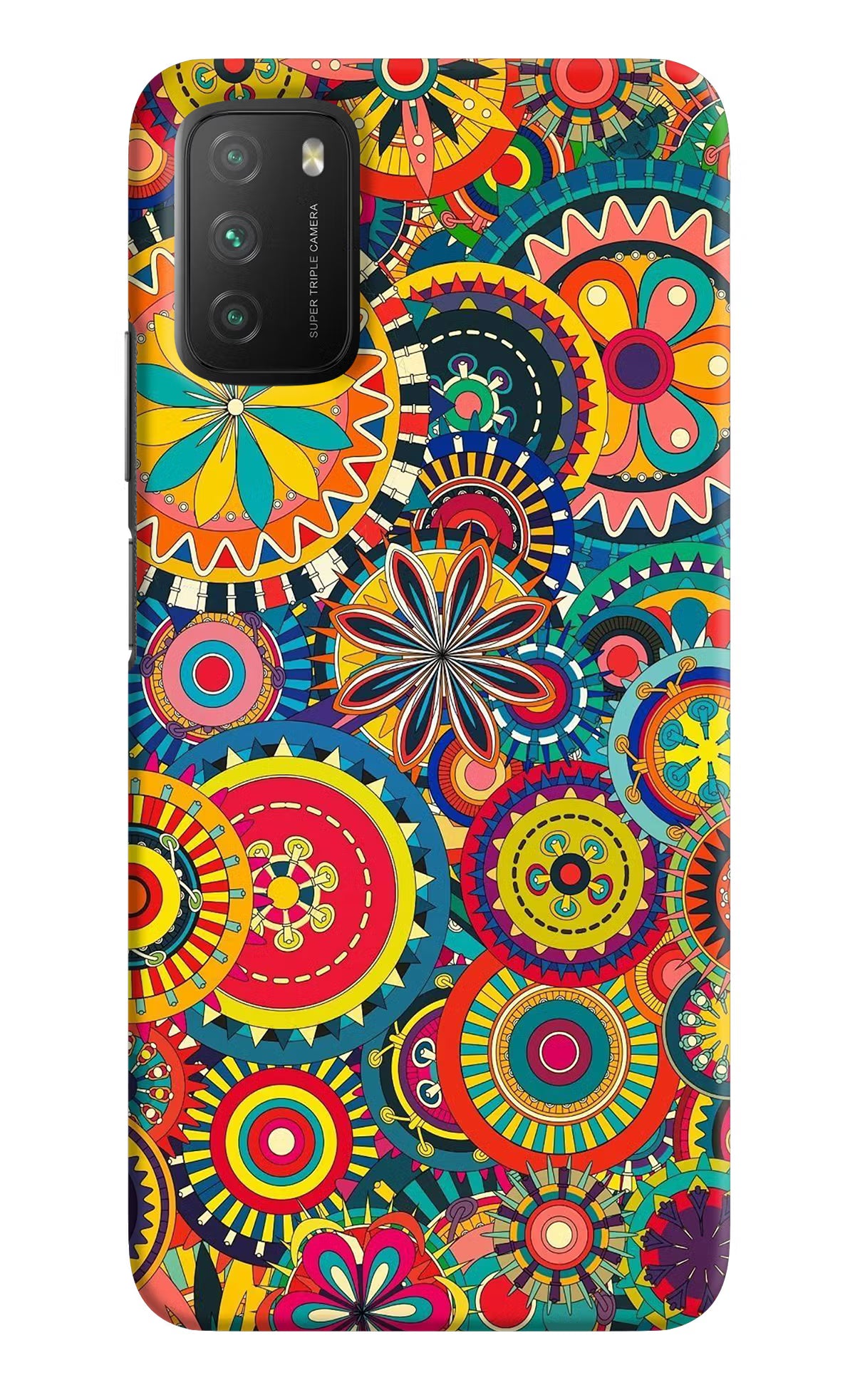 Gol Gol Art Poco M3 Hard Case Back Cover by Casekaro