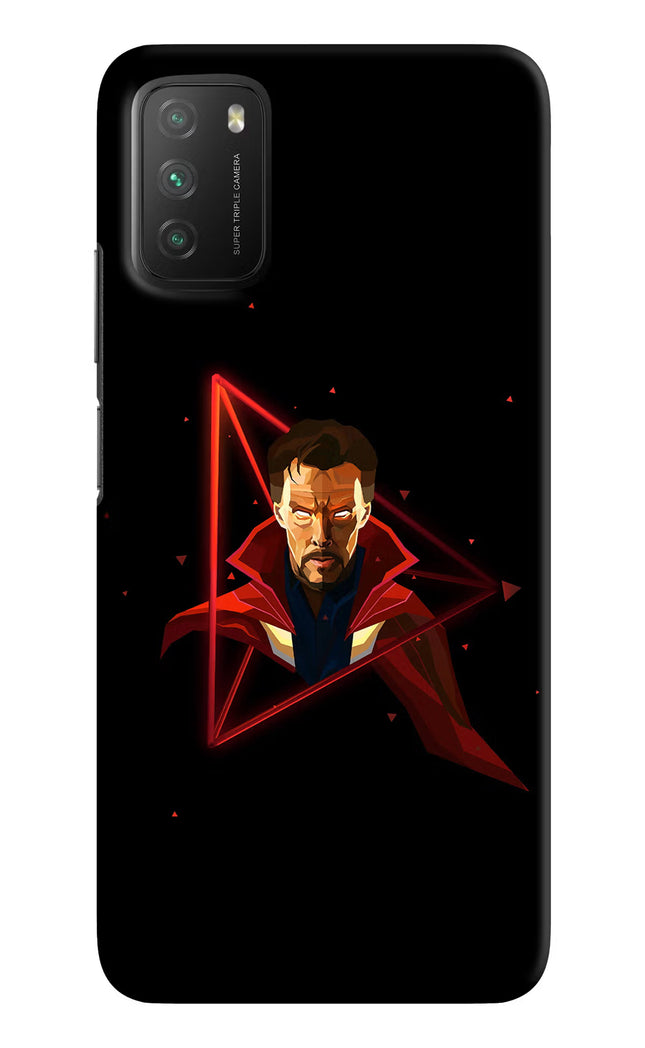 Doctor Ordinary Poco M3 Hard Case Back Cover by Casekaro