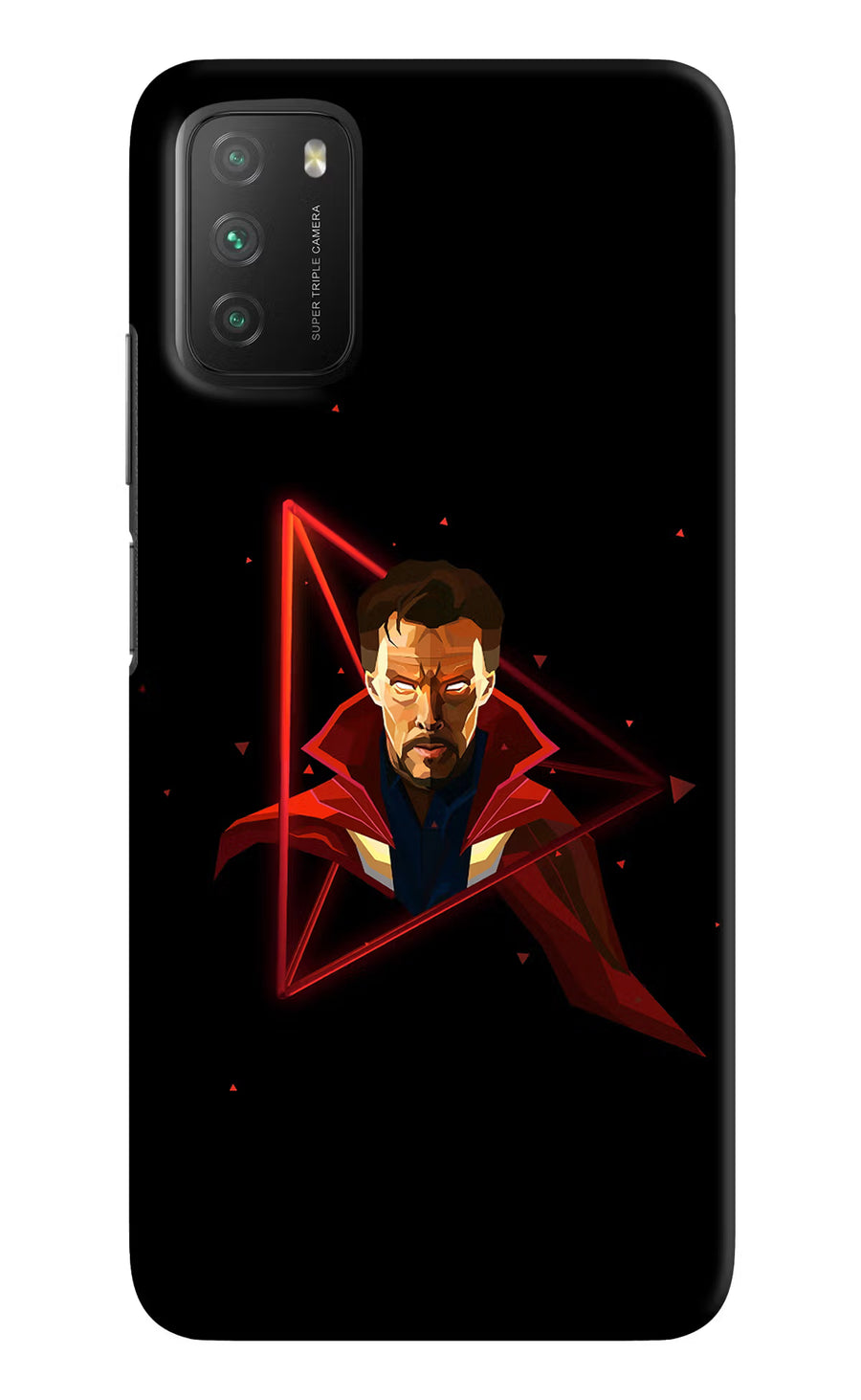Doctor Ordinary Poco M3 Back Cover, Hard case