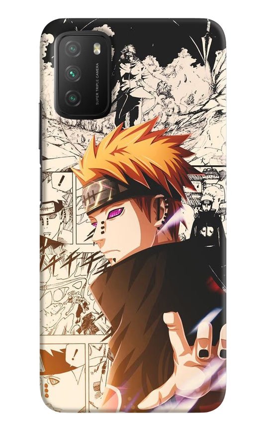 Pain Anime Poco M3 Hard Case Back Cover by Casekaro
