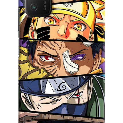 Naruto Character Poco M3 Hard Case Back Cover by Casekaro