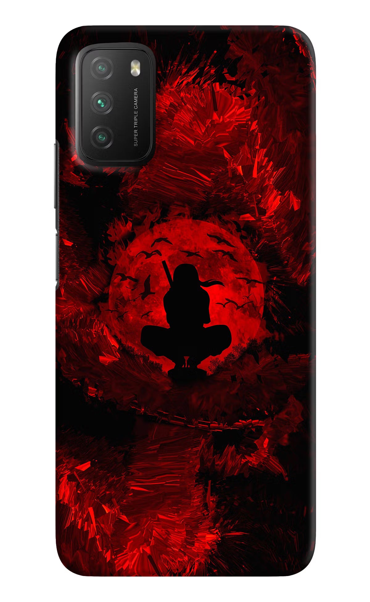 Itachi Uchiha Poco M3 Hard Case Back Cover by Casekaro