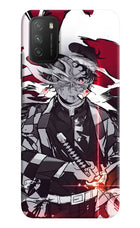 Demon Slayer Poco M3 Hard Case Back Cover by Casekaro