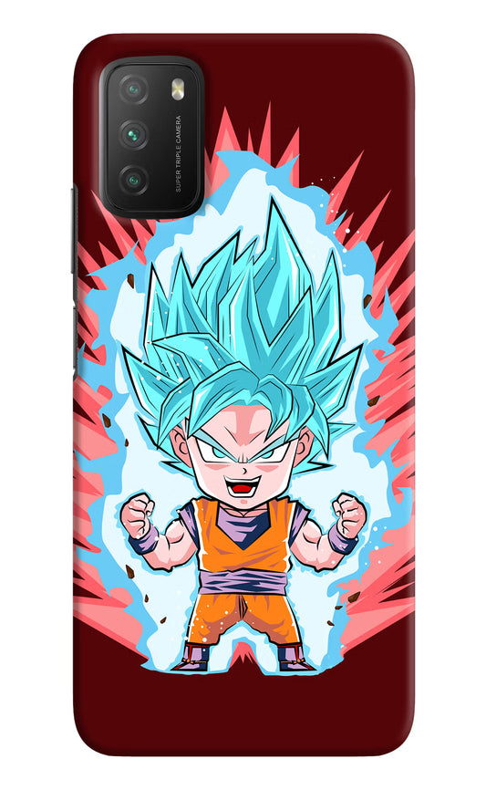 Goku Little Poco M3 Hard Case Back Cover by Casekaro