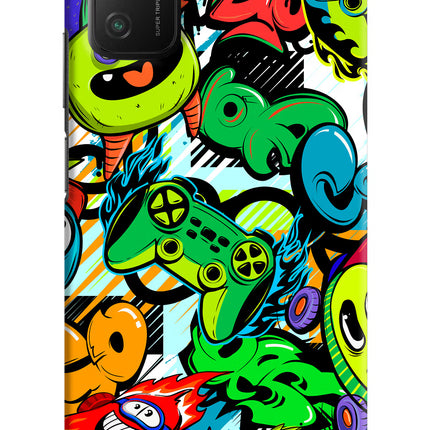 Game Doodle Poco M3 Hard Case Back Cover by Casekaro