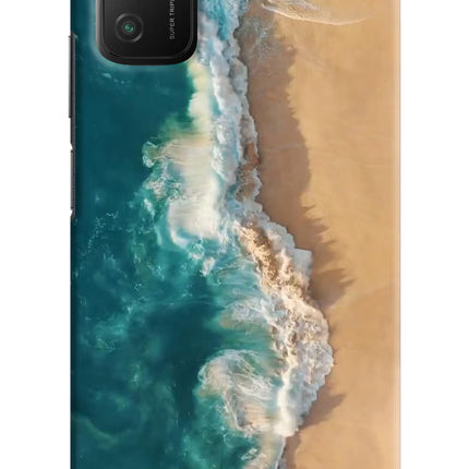 Ocean Beach Poco M3 Hard Case Back Cover by Casekaro