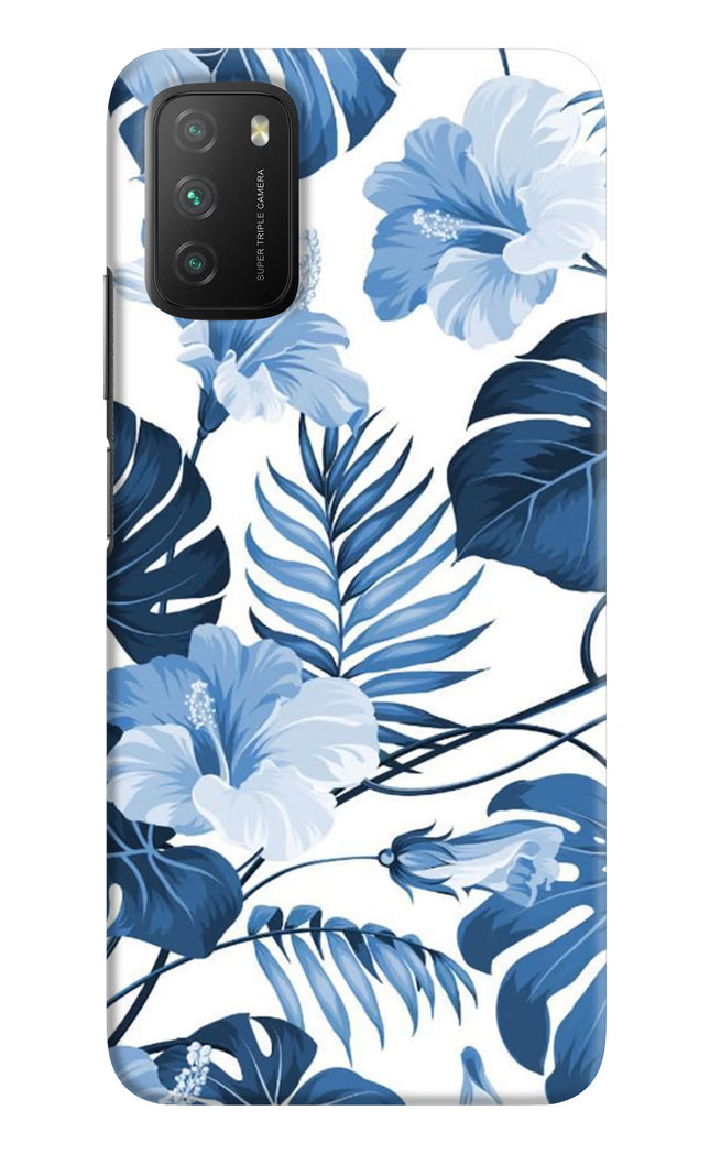 Fabric Art Poco M3 Hard Case Back Cover by Casekaro