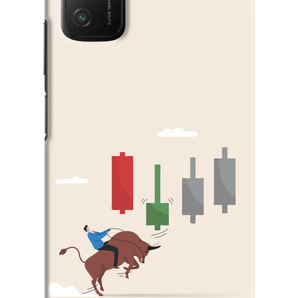 Bull Trading Momentum Poco M3 Hard Case Back Cover by Casekaro