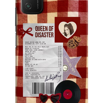 Queen of Disaster Poco M3 Hard Case Back Cover by Casekaro