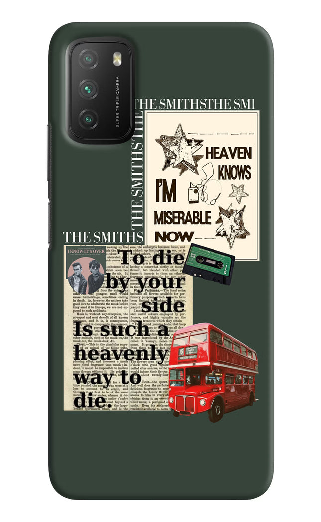 The Smiths Poco M3 Hard Case Back Cover by Casekaro