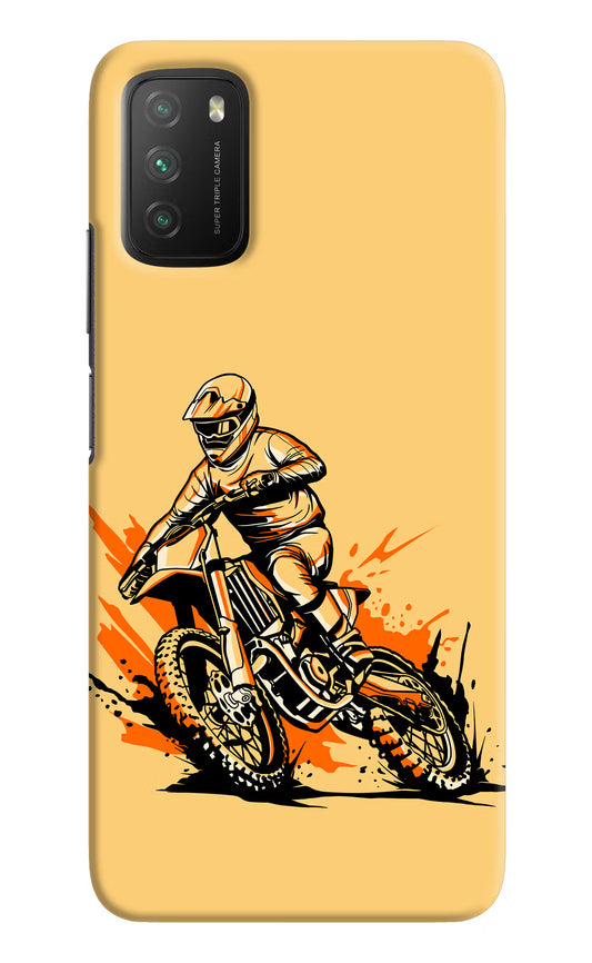 Off-Road Fury Poco M3 Hard Case Back Cover by Casekaro