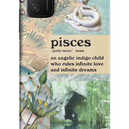 Pisces Zodiac Poco M3 Hard Case Back Cover by Casekaro