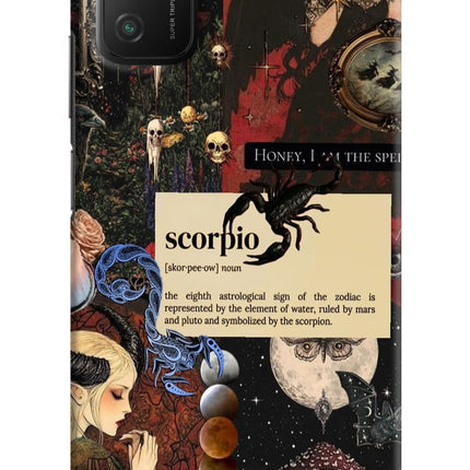 Scorpio Zodiac Poco M3 Hard Case Back Cover by Casekaro