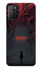 Ordinary Things Dark Side Poco M3 Hard Case Back Cover by Casekaro