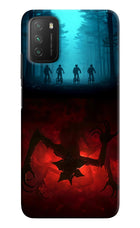 Ordinary Things Downside Up Poco M3 Hard Case Back Cover by Casekaro