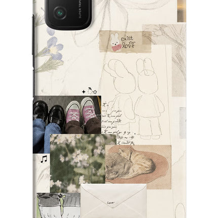 Soft Aesthetic Poco M3 Hard Case Back Cover by Casekaro